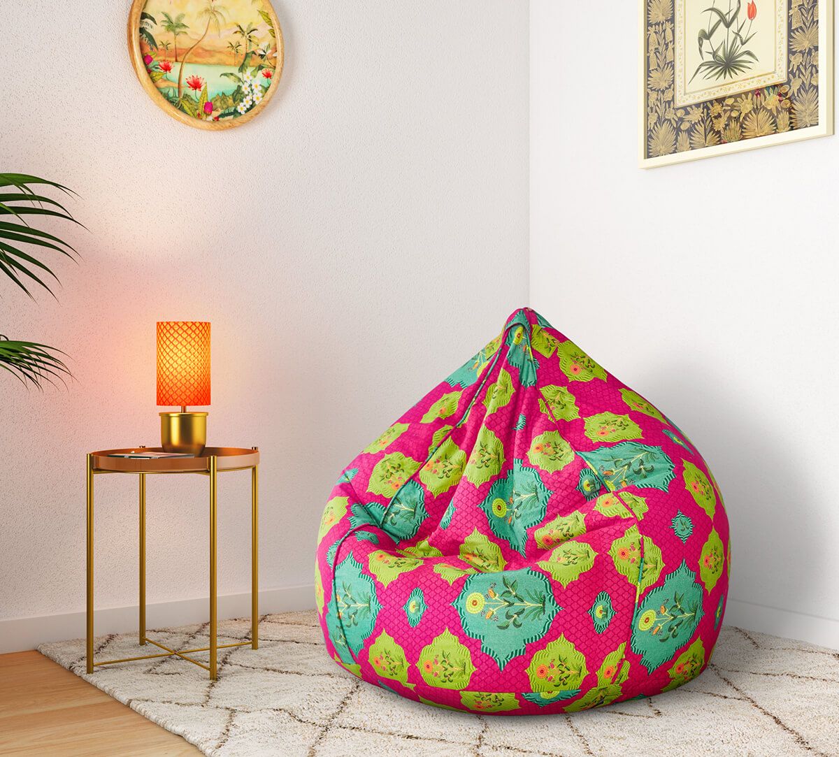 Freshen up your space by incorporating a bean bag