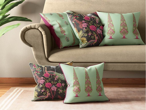 Make your bed more comfortable with cushions from India Circus