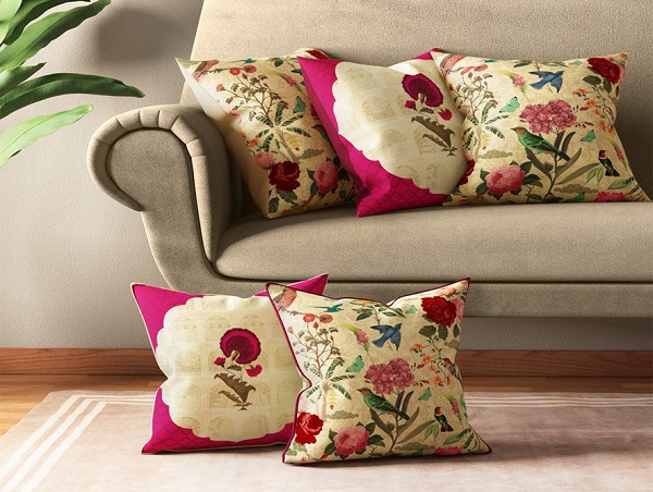 Make your bed more comfortable with cushions from India Circus