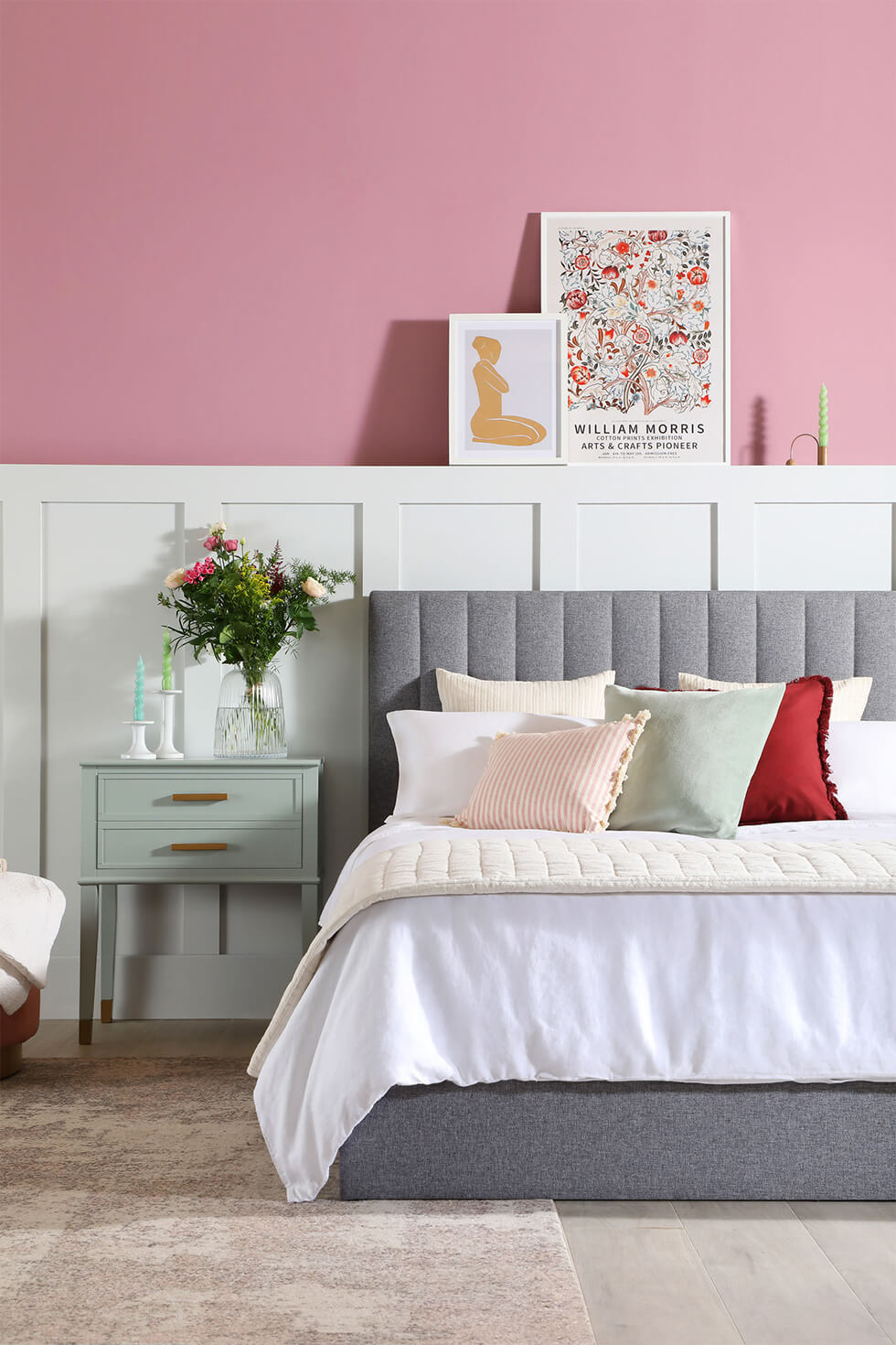 Styling dreamy pastels in a modern home