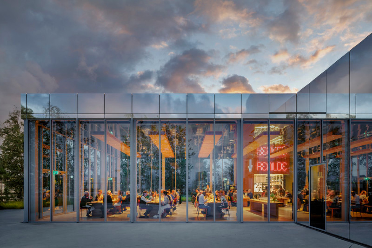 concrete designs Renilde Restaurant at Depot Boijmans van Beuningen