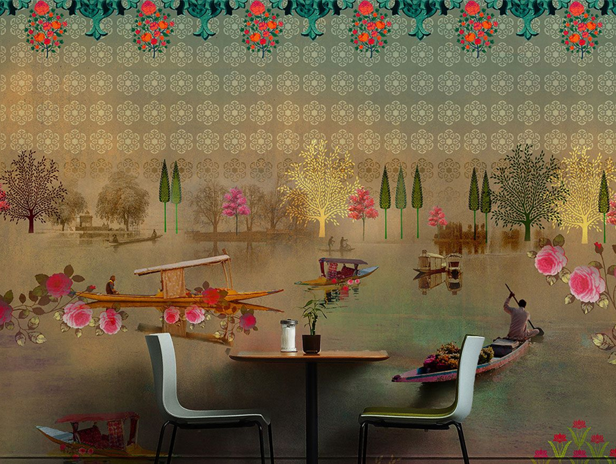 Wallpaper vs paint Pros and cons Design Dekko