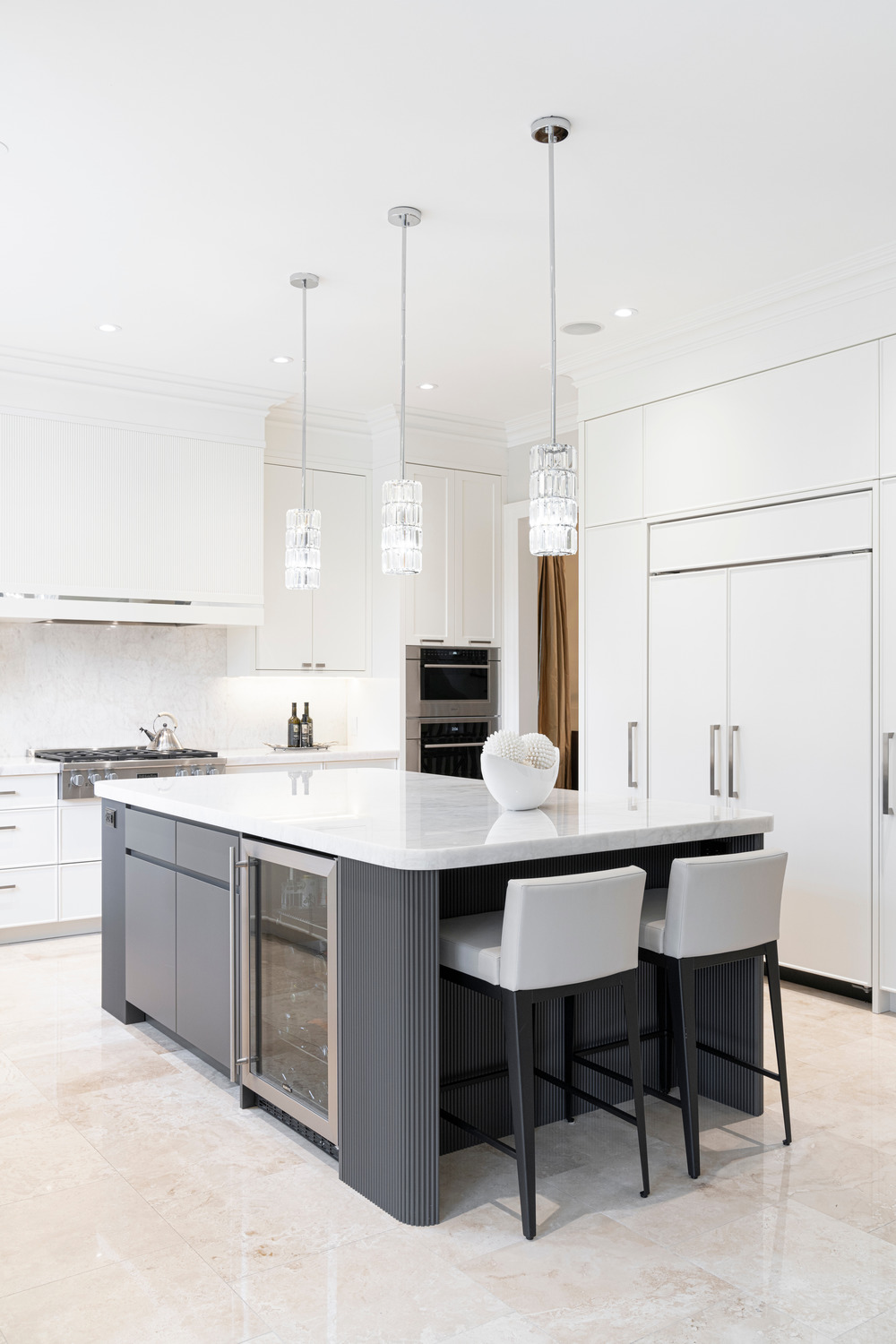Cameo Kitchens and Fine Cabinetry transforms a simple kitchen into a signature design statement