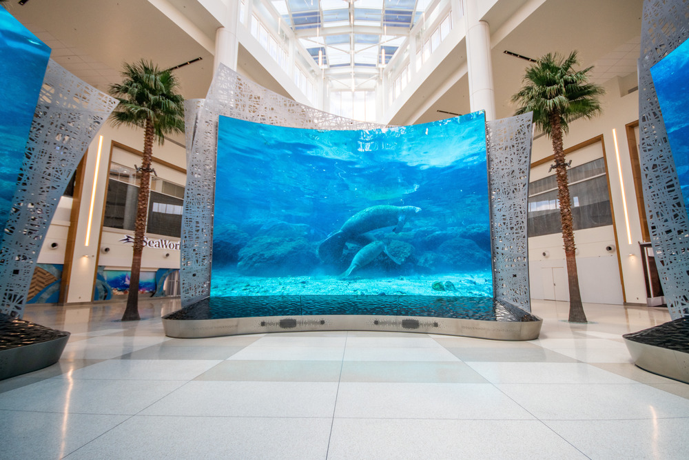 Gentilhomme Studio unveils a series of immersive and interactive digital art installations for Orlando International Airport’s new Terminal C