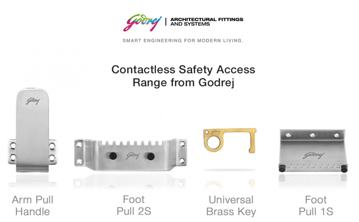 Godrej Locks introduces contactless key, arm-operated door handle and foot-operated door openers, e-commerce launch on Amazon India 