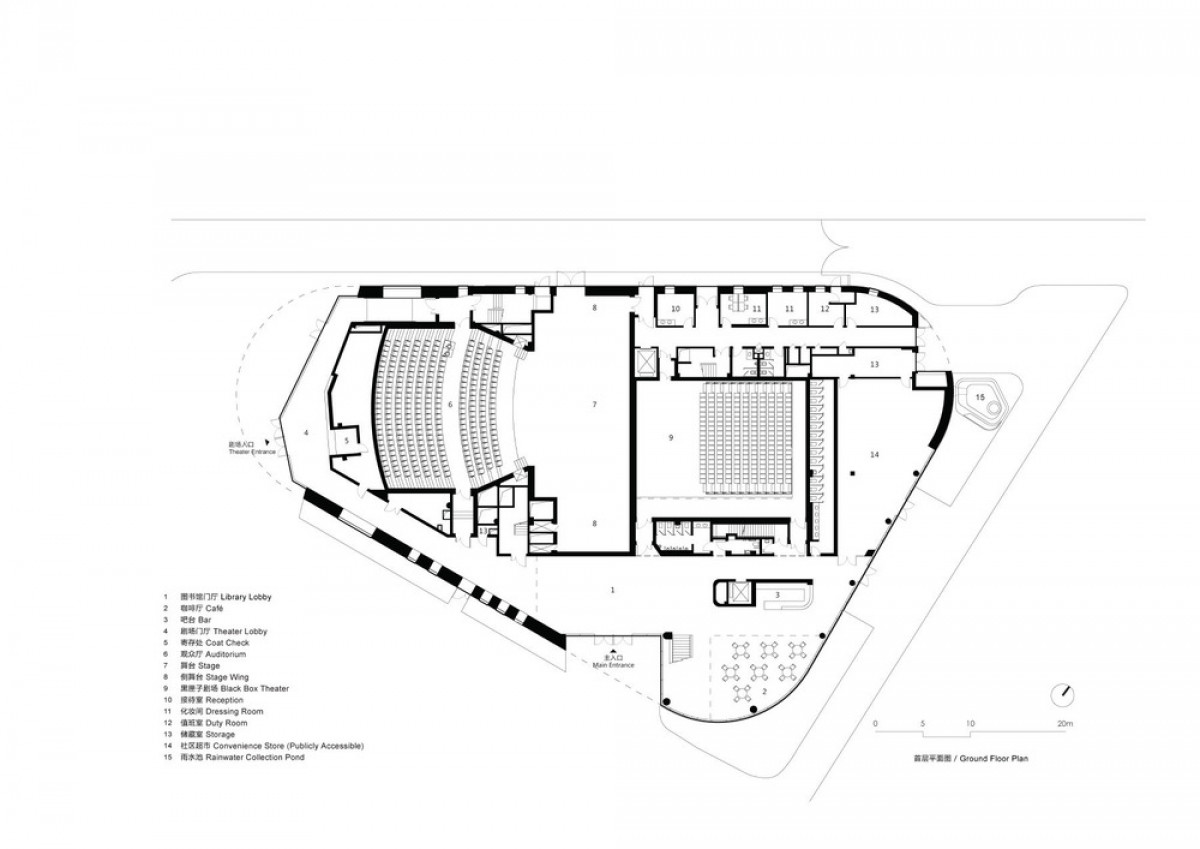 Ground Floor Plan | Photo credit: OPEN Architecture