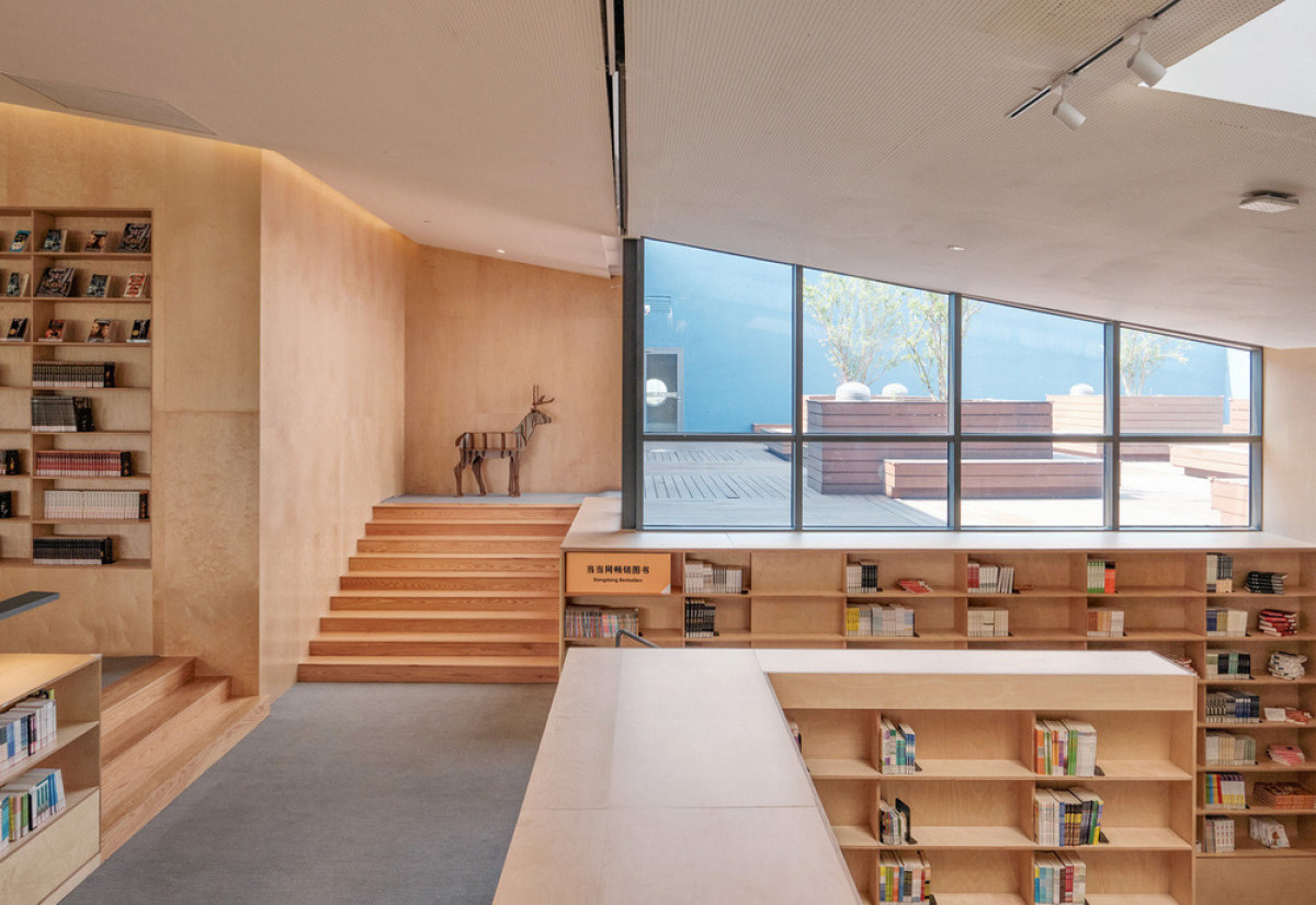 Terraced Reading Space | Photo credit: Jonathan Leijonhufvud