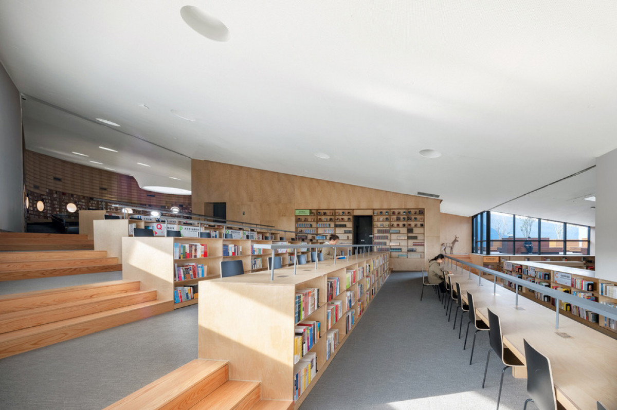 Terraced Reading Space | Photo credit: WU Qingshan