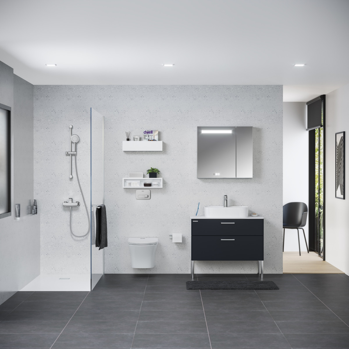 American Standard Signature Bathroom Render