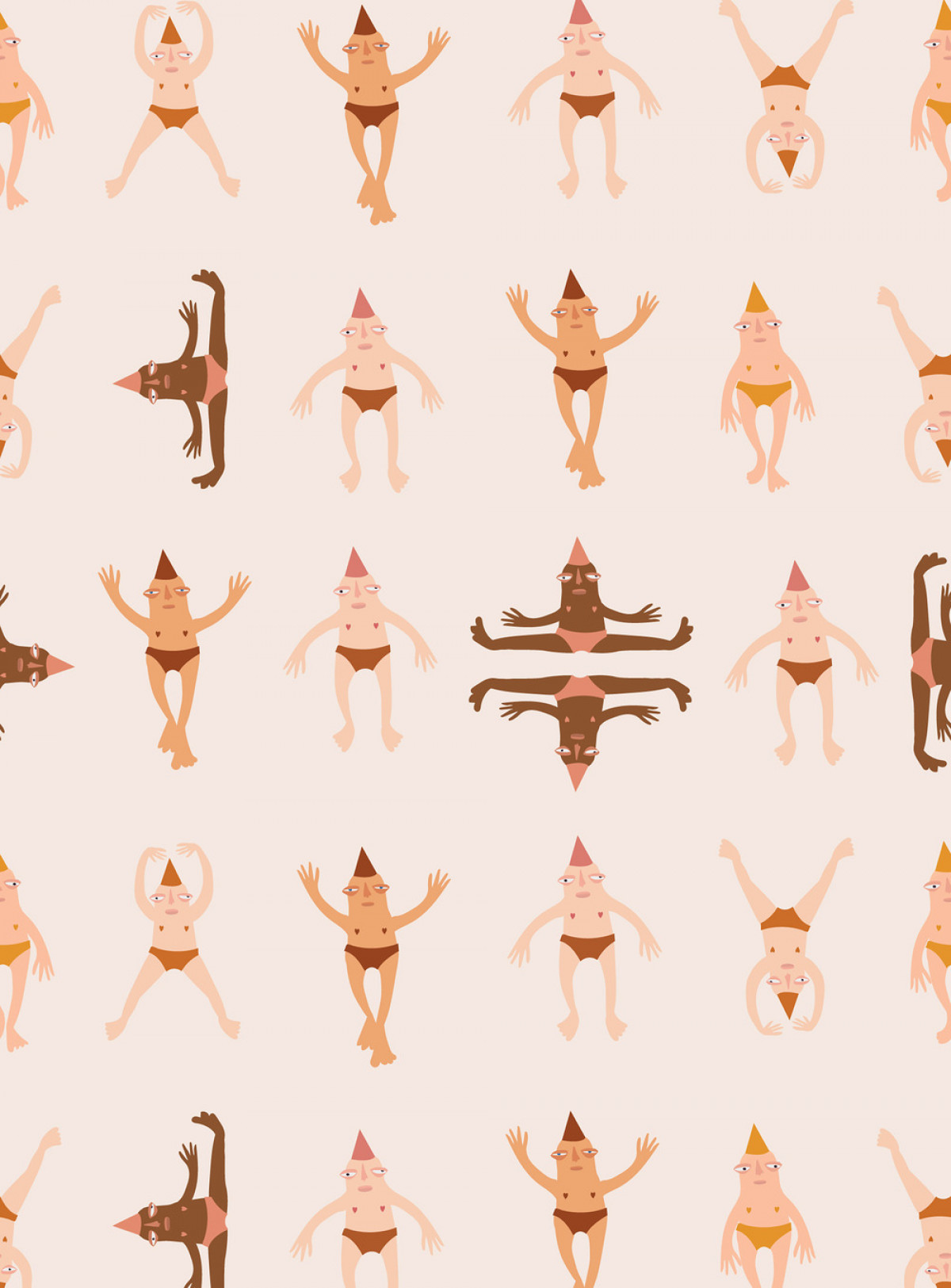 Panties Party  Color : beige  Illustrator Marish Papaya  | Photo credit: MERAKI