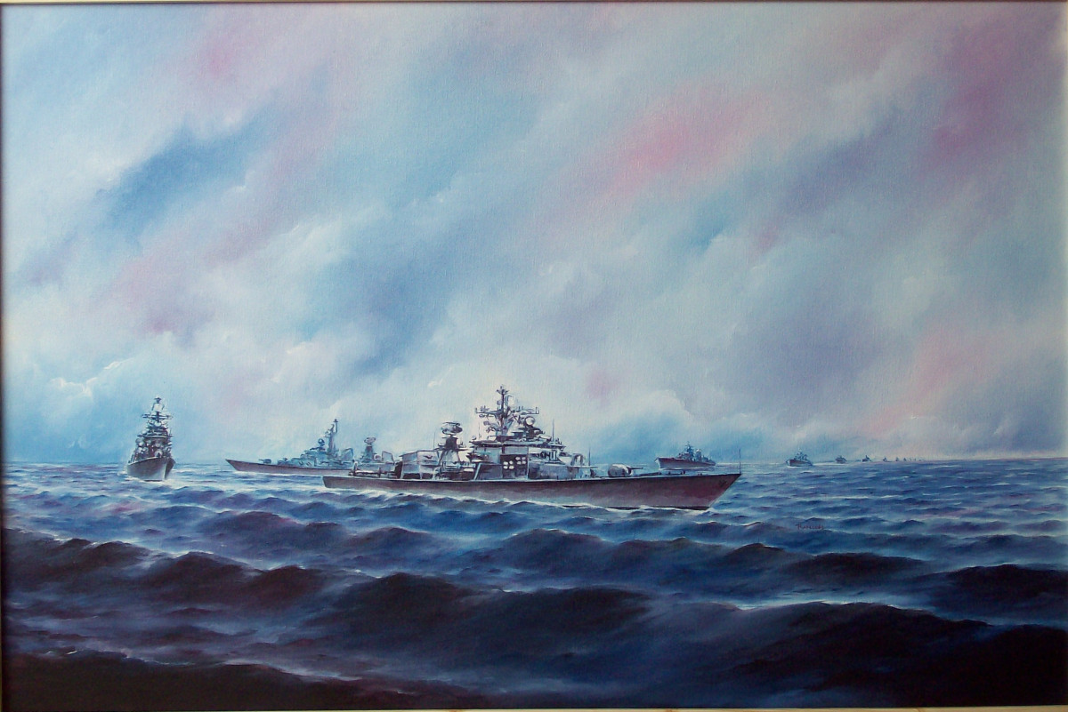 Painting by CDR Shantaram Rawool