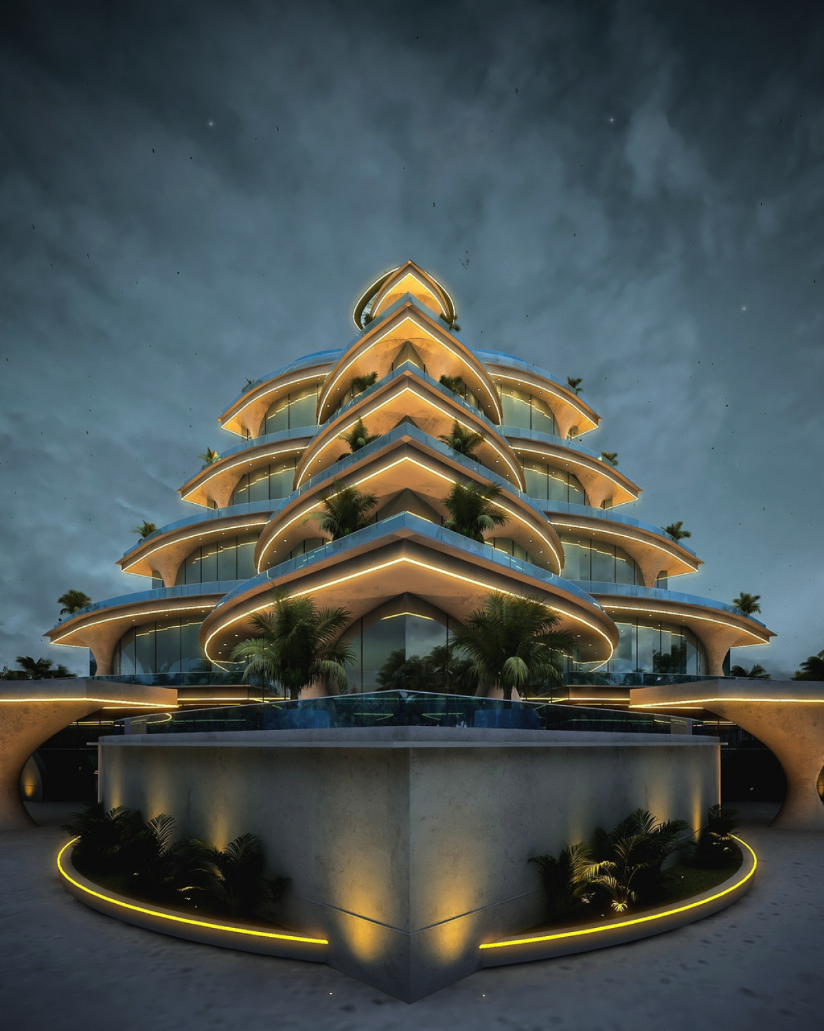 IDA 2022 Emerging Architect of the Year - Project: ‘Crassula’ by Mahsa Mohebbi from Azad University, Iran   Photo credit: Mahsa Mohebbi