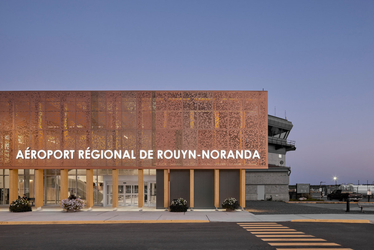 A new air terminal for the RouynNoranda Airport Design Dekko