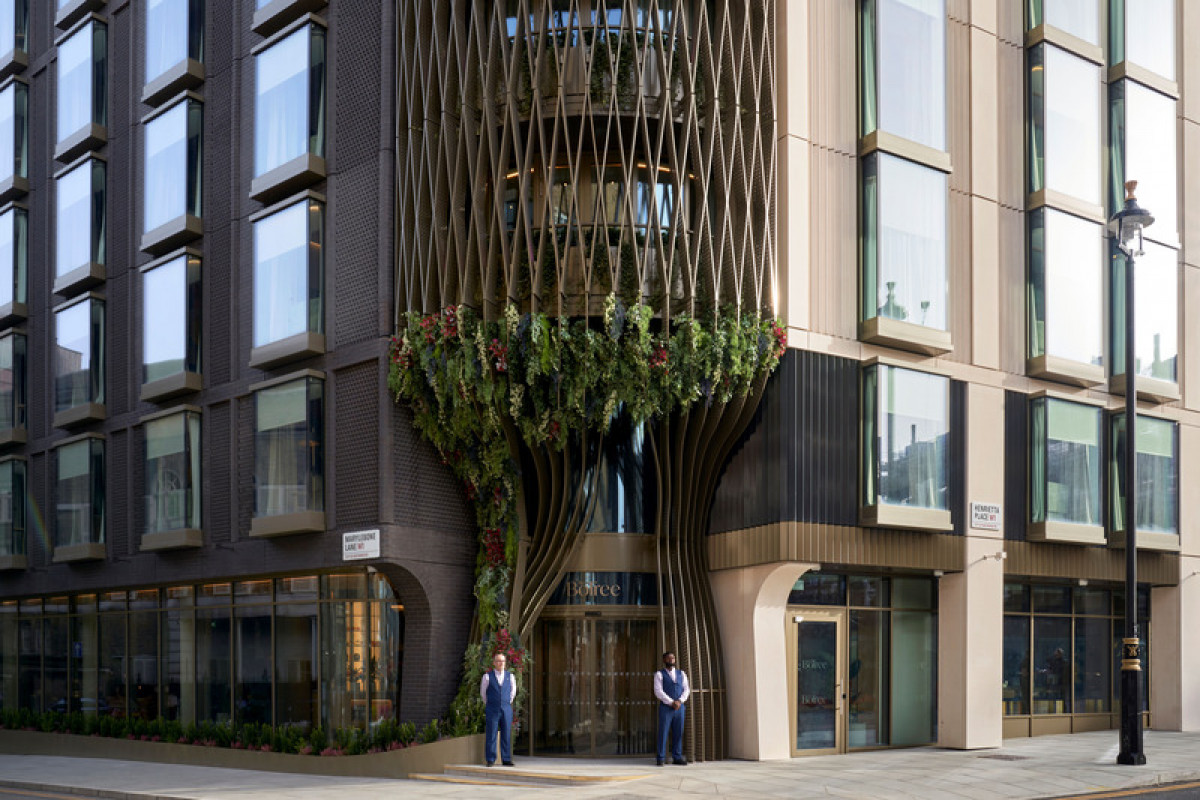 The BoTree facade by EPR architects Photo credit: Simon Brown for Concrete and The BoTree