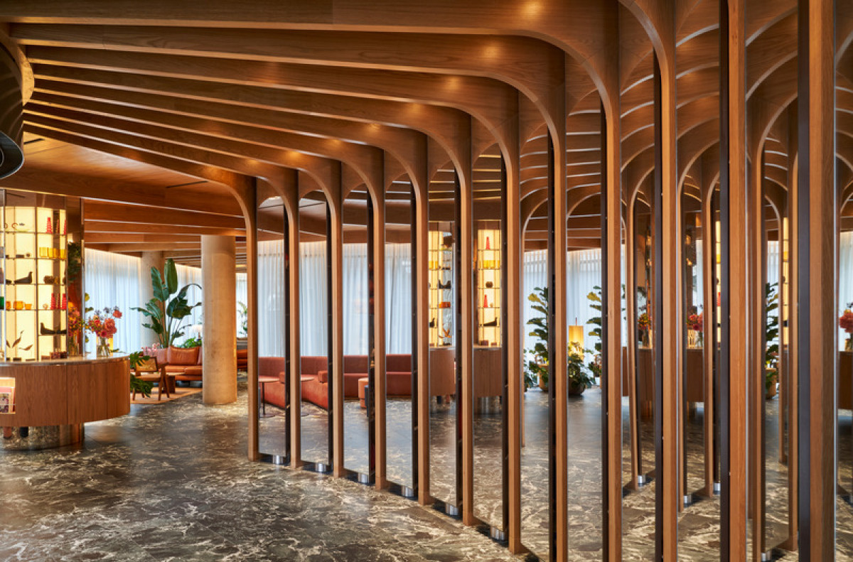 The BoTree lobby Photo credit: Simon Brown for Concrete and The BoTree