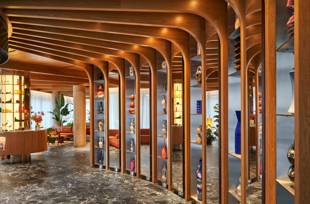 The BoTree lobby Photo credit: Simon Brown for Concrete and The BoTree