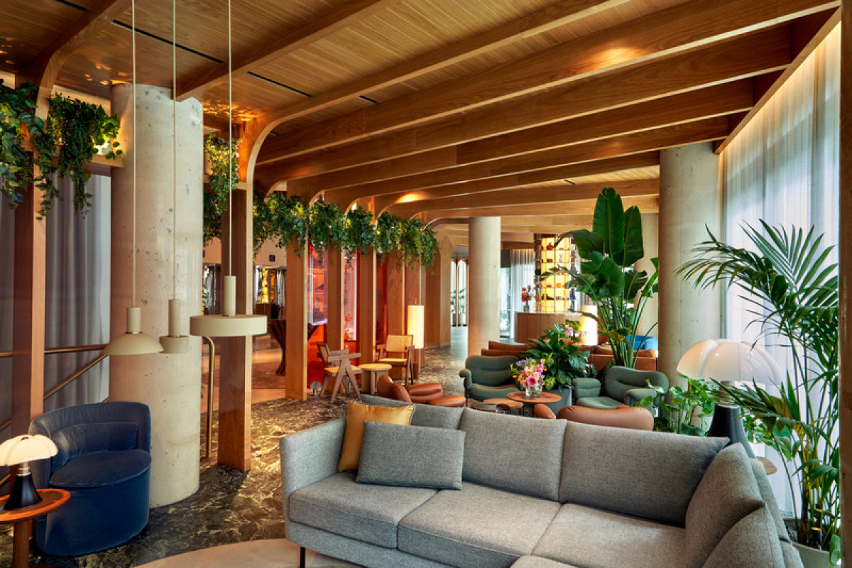 The BoTree lobby Photo credit: Simon Brown for Concrete and The BoTree