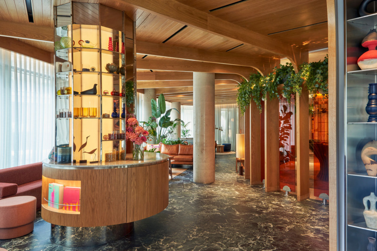 The BoTree lobby Photo credit: Simon Brown for Concrete and The BoTree