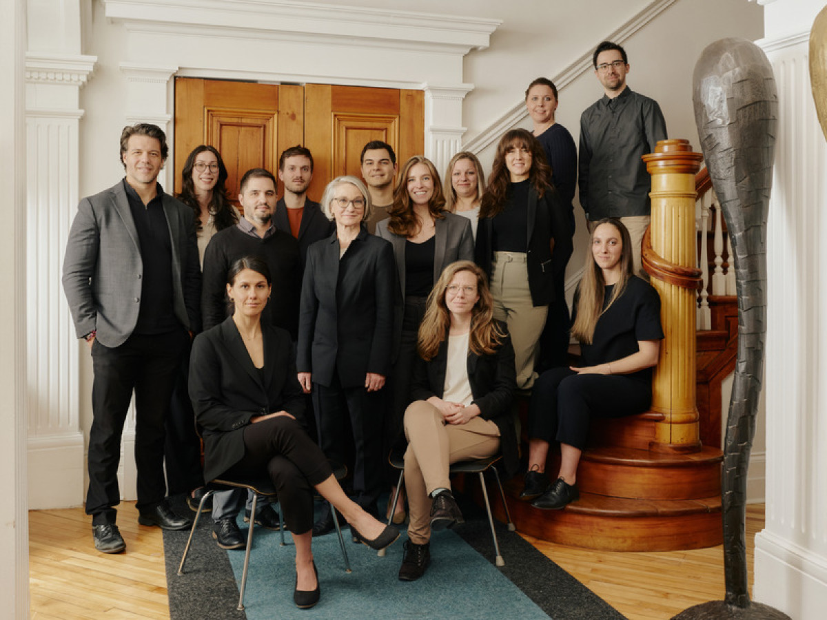 Anne Carrier Architectes team Photo credit: Jodi + Alex